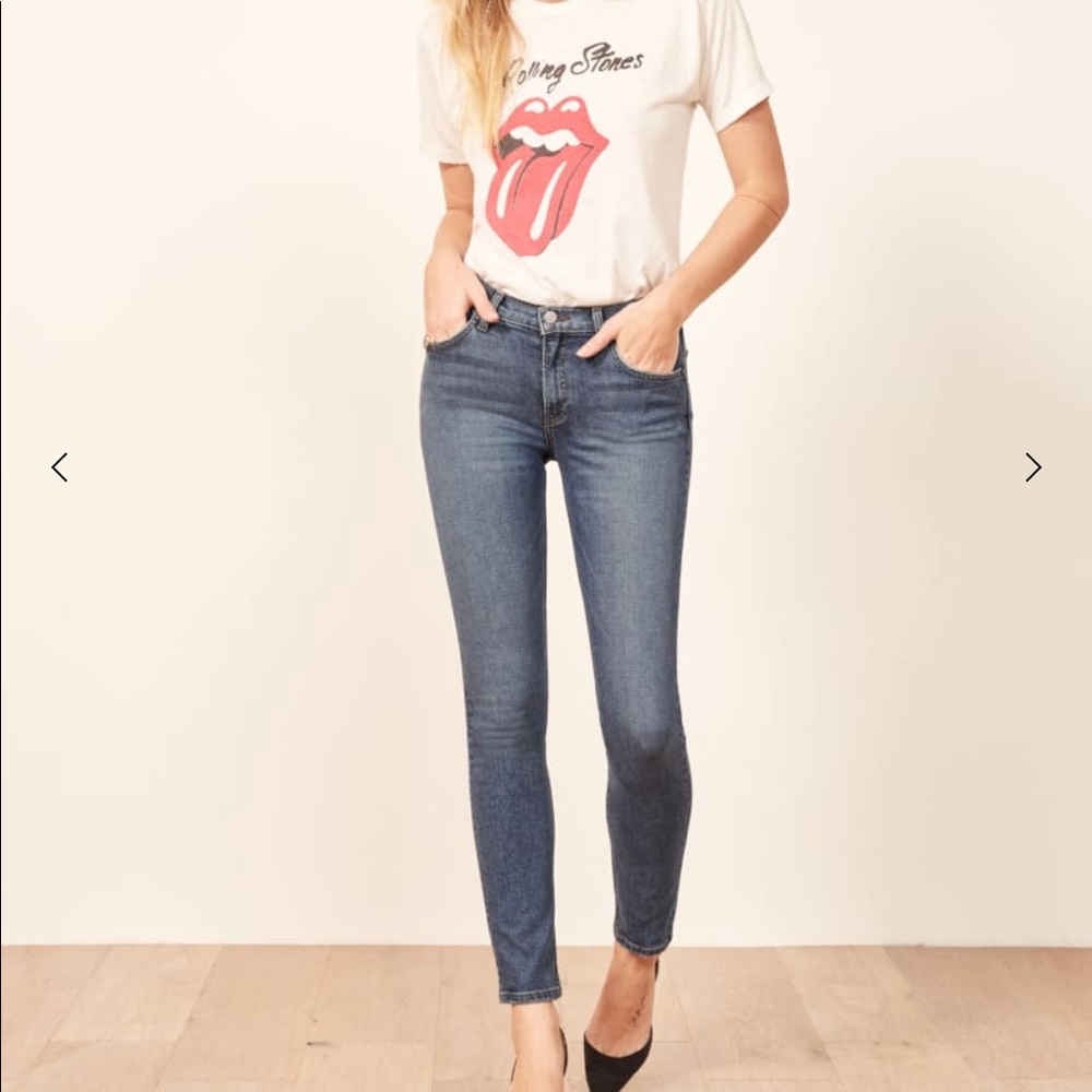 NWT Reformation Classic Skinny in Rhine